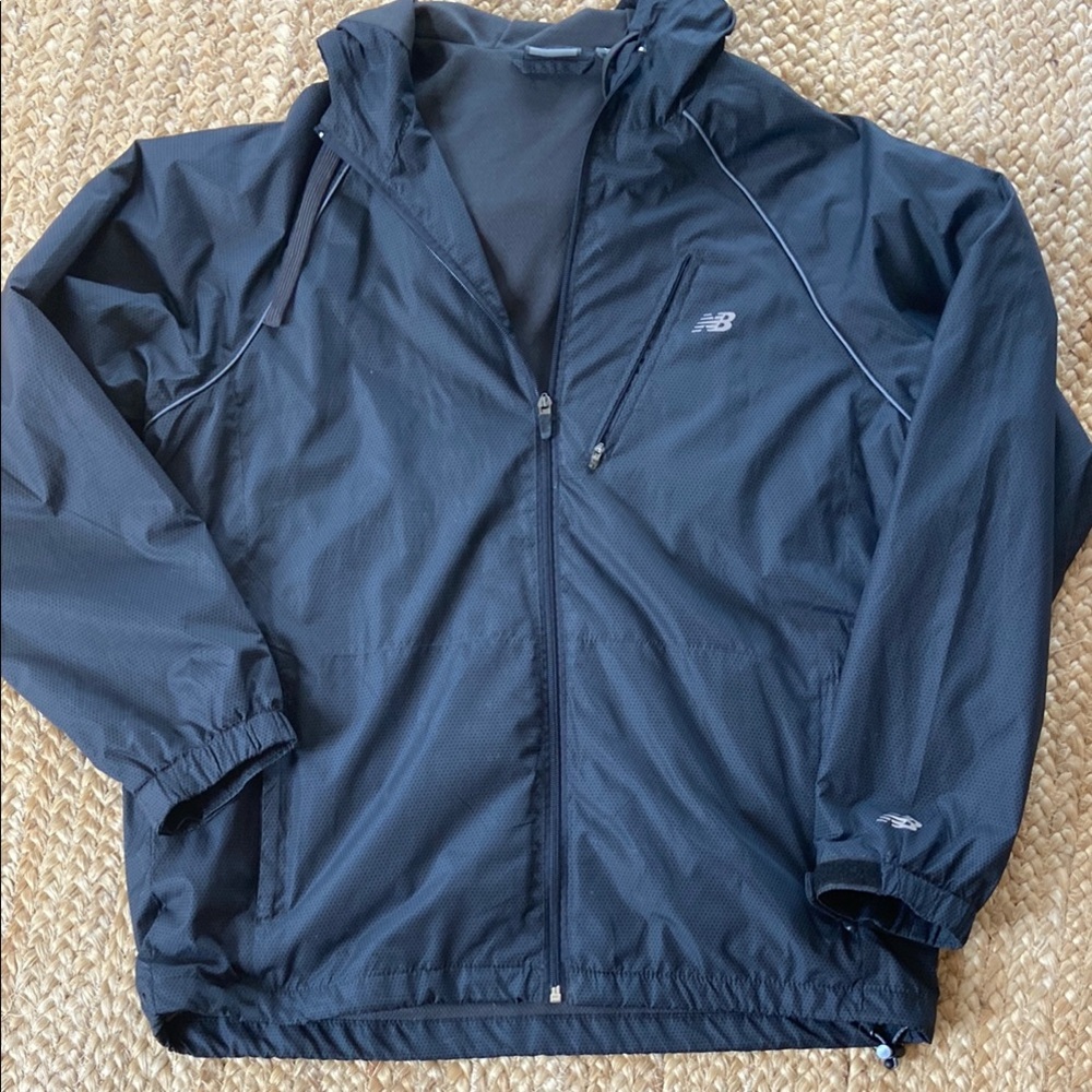 New Balance charcoal gray Windbreaker Jacket Men’s Medium